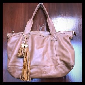 Cuore & Pelle Khaki Leather Handbag